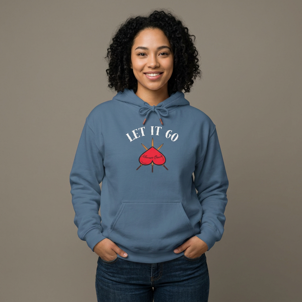 ‘Let It Go’ Graphic Pullover for Releasing & Self Love