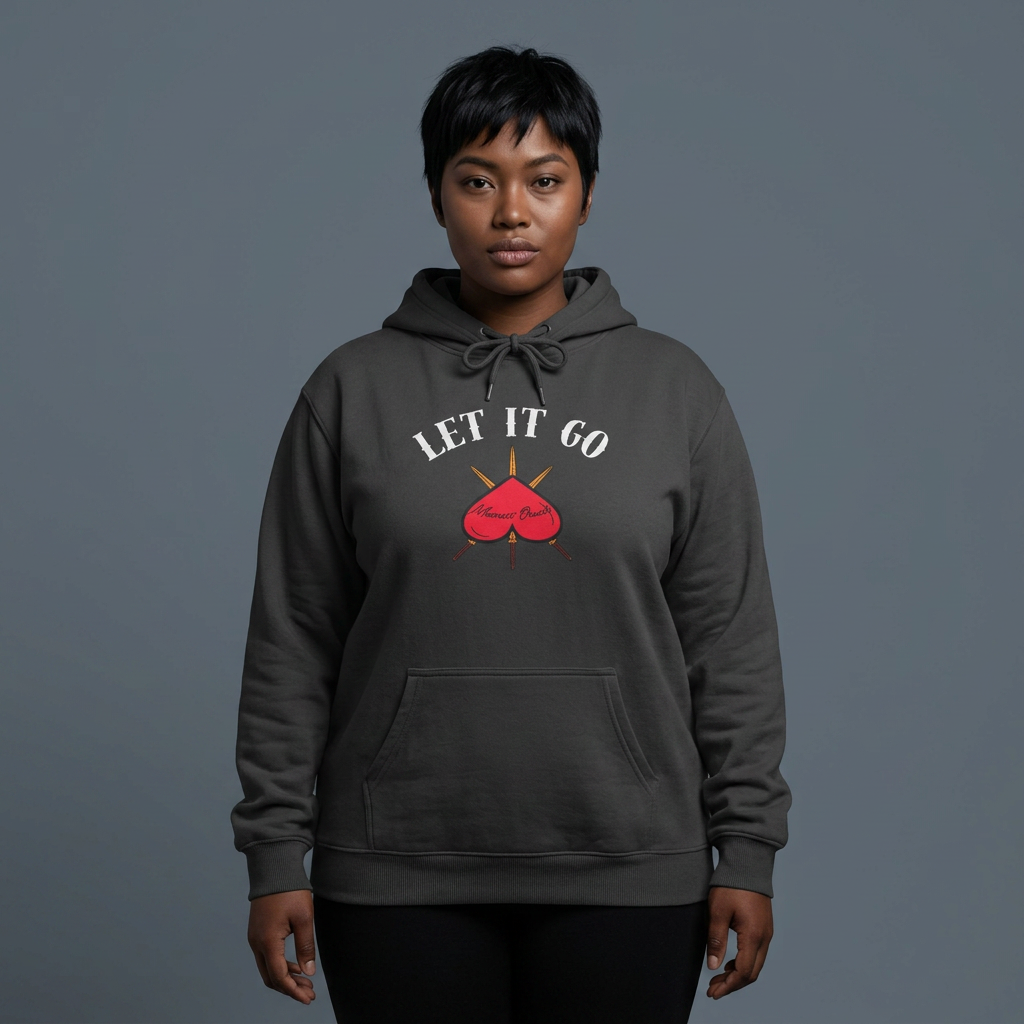 ‘Let It Go’ Graphic Pullover for Releasing & Self Love