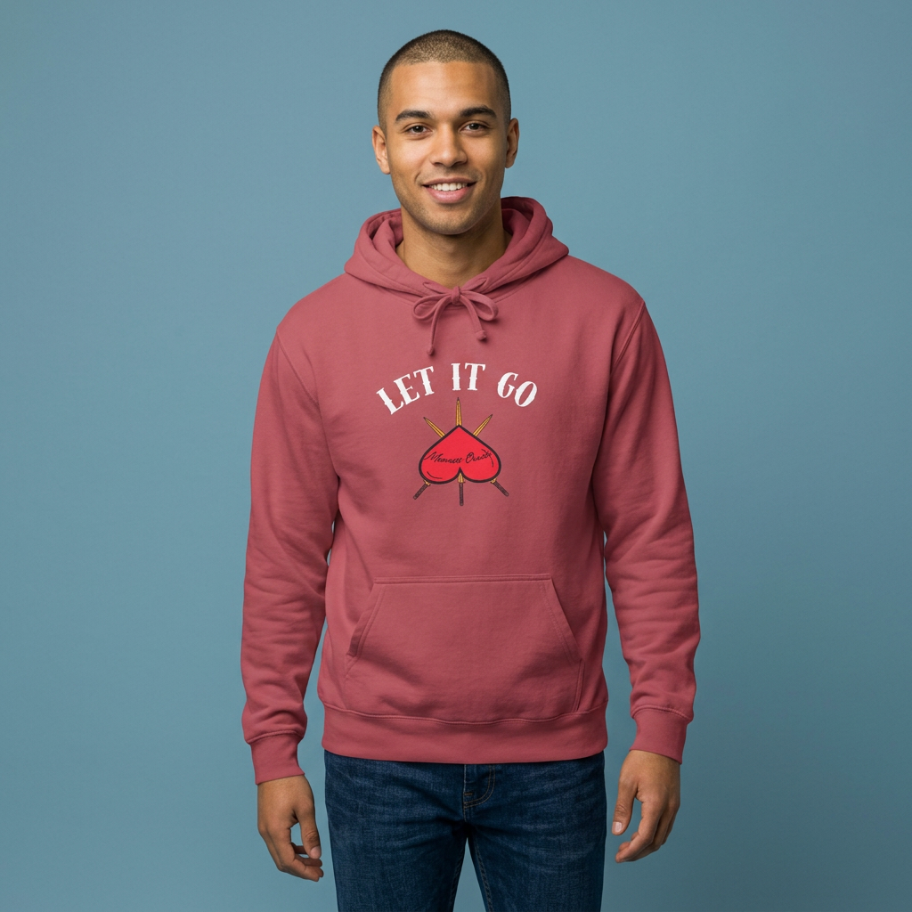 ‘Let It Go’ Graphic Pullover for Releasing & Self Love